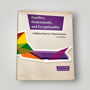 Families, Professionals, and Exceptionality, Used Book